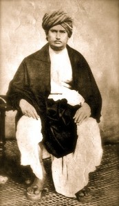Picture of Dayanand Saraswati, taken in 1874